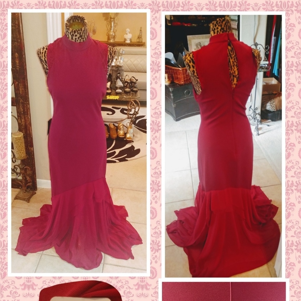 bebe evening dress